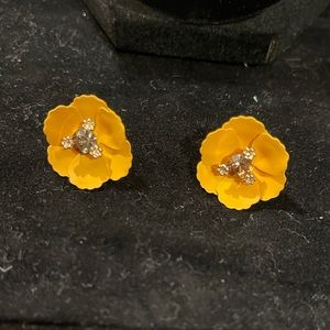 Loft Yellow Flower Earrings